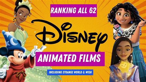 Ranking All Disney Animated Films Youtube