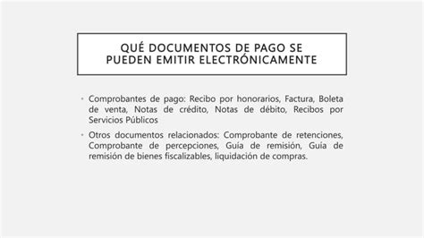 COMPROBANTES DE PAGO ELECTRONICO EN EL DERECHO PPT