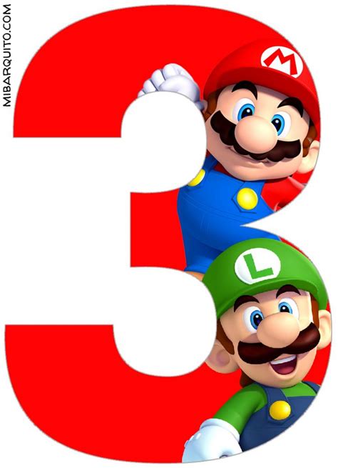 Gratis Numeros De Mario Bros Mi Barquito