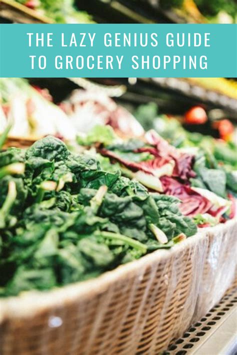 126 The Lazy Genius Guide To Grocery Shopping — The Lazy Genius