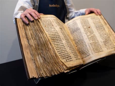 Thousand Year Old Hebrew Bible Is Bought For M By A Man Called Moses