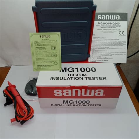 Jual Sanwa Mg Digital Insulation Tester Harga Murah