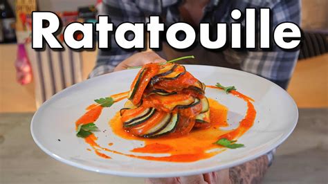 How To Make Ratatouille Like The Film Ratatouille Easy Ratatouille