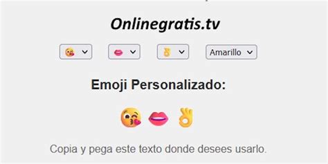 Generador De Emojis Online Gratis Crea Tu Propio Emoji Personalizado