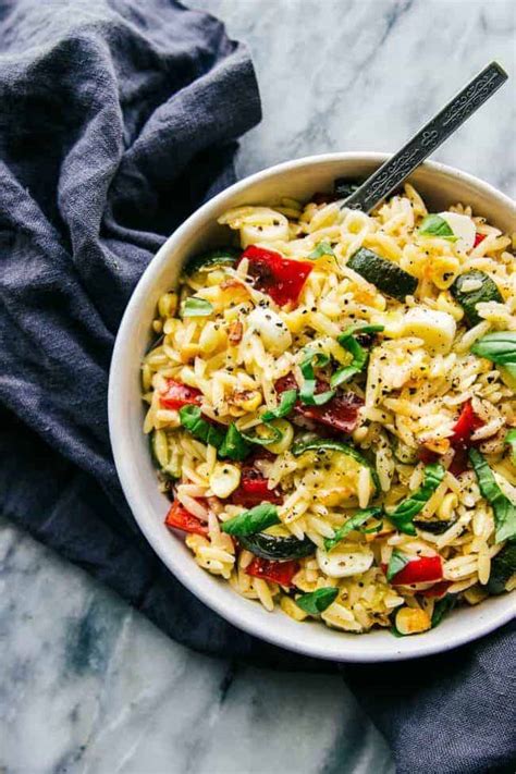 Orzo Pasta Salad The Recipe Critic