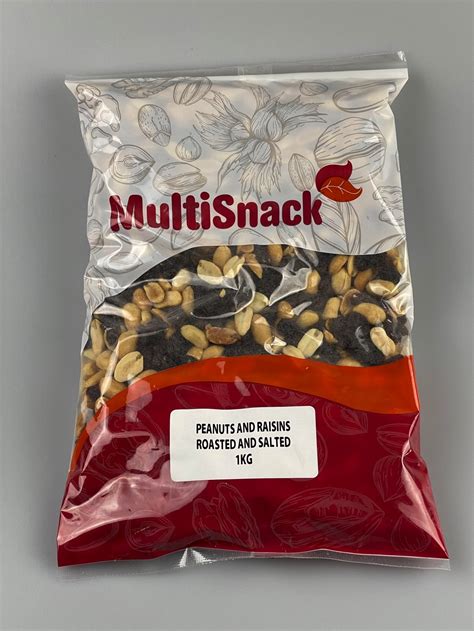 Peanuts And Raisins Roasted And Salted Multisnack