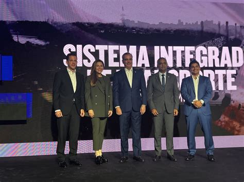 Gobierno Presenta El Sistema Integrado De Transporte Para Santo Domingo