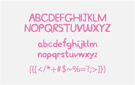 Peppa Pig Font Free Download - Font Sonic