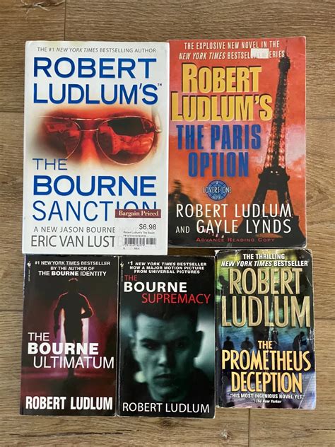 The Bourne Trilogy Books