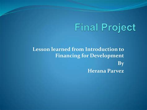 Final Project Ppt