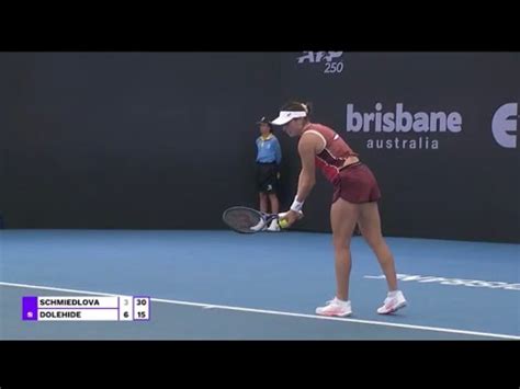 Caroline Dolehide Vs Ann Karolina Schmiedlova Live Tennis