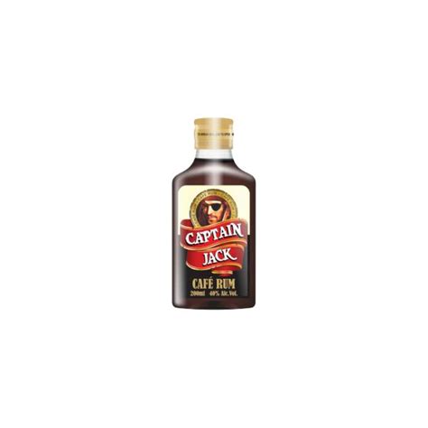 Captain Jack Rum Dark (200Ml) - HTSPlus