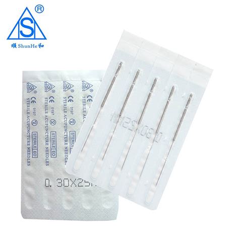 Spring Sujok Handle Acupuncture Needle Without Tube Dialysis Paper