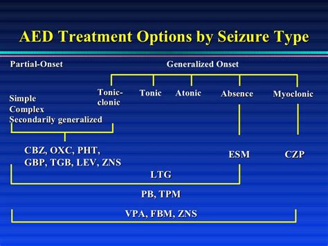 Current Epilepsy Treatment Options