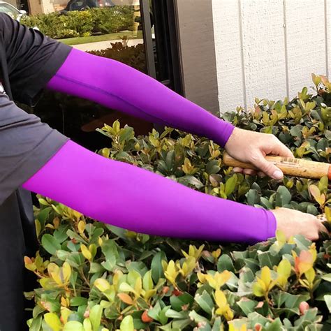 Purple Protective Arm Sleeves For Thin Skin Made In Us Skin Guards