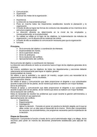 Etapas Del Proceso Administrativo Ej Pl Pdf