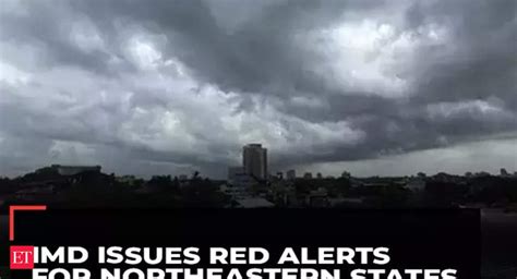 IMD Predicts Heavy Rainfall For Next 2 Days Issues Red Alerts For