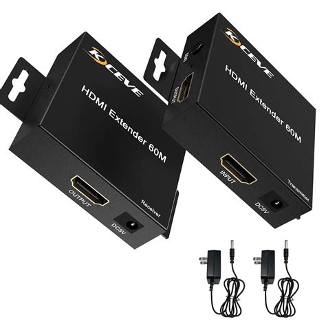 Amazon HDMI Extender 60 Meter HDMI Extender Tx Rx Via Single