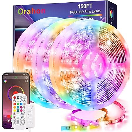 Amazon Tenmiro Led Strip Lights Ft Rolls Of Ft Smart