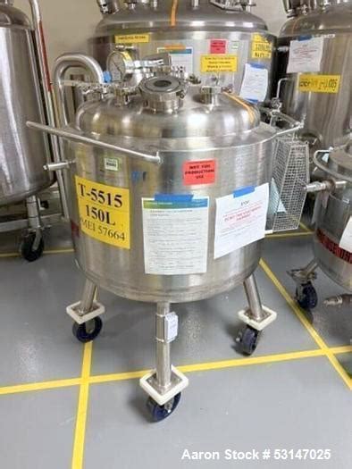 Used Precision Stainless 300 Liter 80 Gallon 3