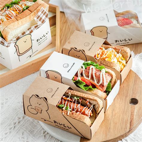 Custom Sandwich Paper Box Premium Customizable Packaging Lokyo