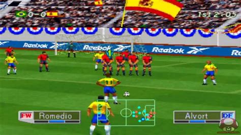 Intro Gameplay International Superstar Soccer Pro 98 Playstation