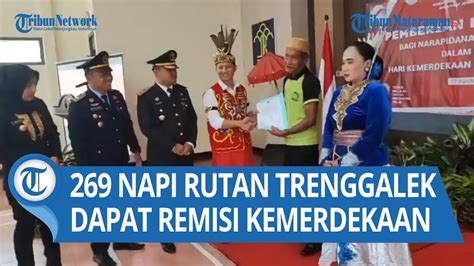 269 Napi Rutan Trenggalek Dapat Remisi Kemerdekaan 10 Orang Langsung