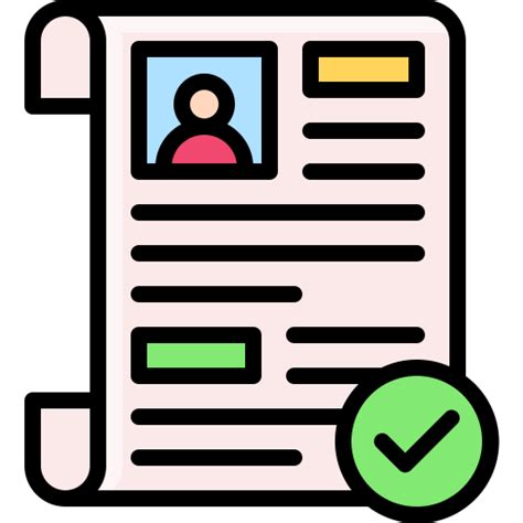 Approved Generic Outline Color Icon