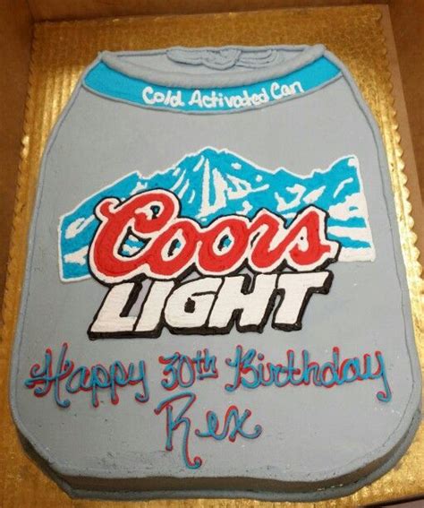 Coors Light Cake Beer Cake Light Cakes Coors Light