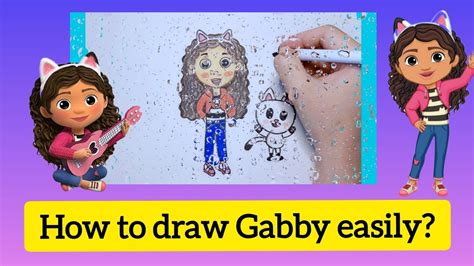 Do You Like Gabby S Dollhouse Animation How To Draw Gabby Easily💕💕💕 Youtube