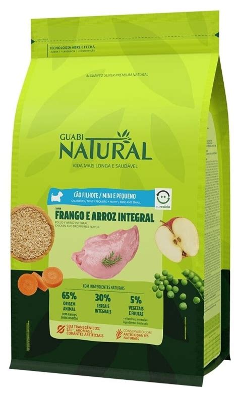 2.5 кг Guabi Natural Puppy cухой корм для щенков мелких пород цыпленок ...