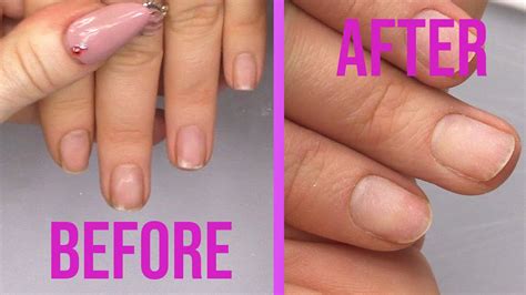 How To Prep Nails For Acrylic Application With An E File Jj S Back