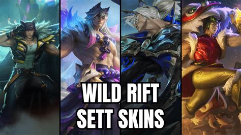 List Of All Sett Skins In Wild Rift From Worst To The Best