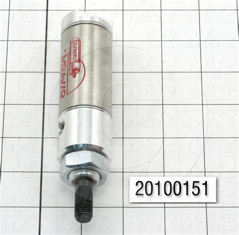 20100151 Air Cylinders Single Rod Type Standard NFPA 3 8 24 UNF