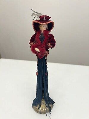 Putting On The Ritz Tassel Doll Collectible Dolls Porcelain Victorian