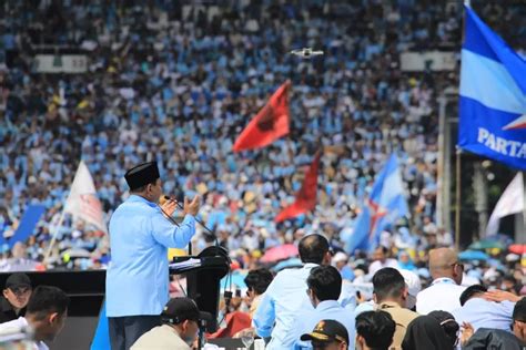 Kampanye Akbar Pamungkas Di GBK Orasi Prabowo Singgung Soal Akhlak Dan