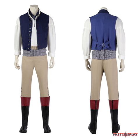 The Little Mermaid Prince Eric Cosplay Costumes