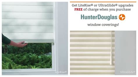 Hunter Douglas Literise Ultraglide Promotion Youtube