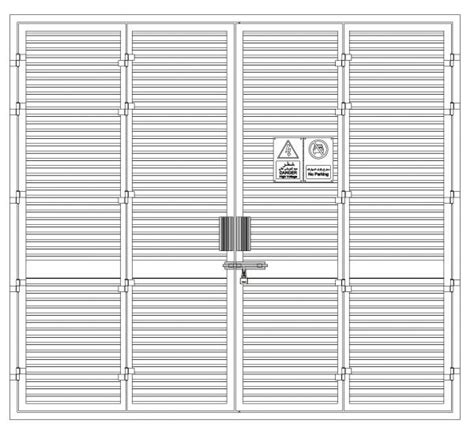 Object Dewa Substation Door