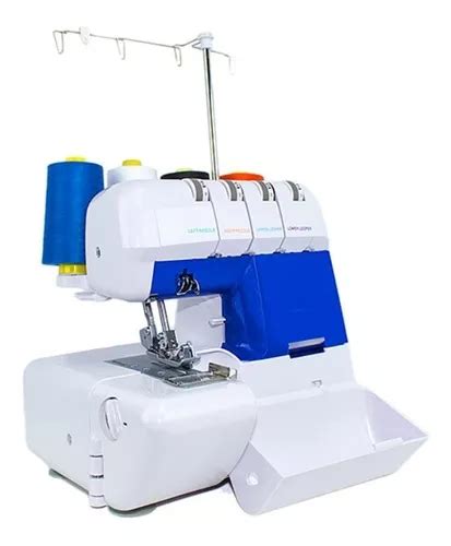 Máquina de coser overlock Kingser Professional 3200 portable blanca