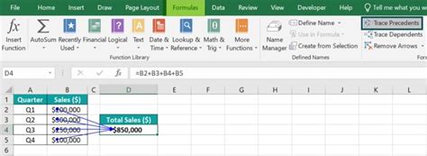 Trace Precedents Excel Examples Shortcut How To Use