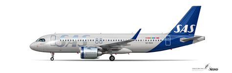 Airbus A N Sas New Livery Se Roh My A Profiles