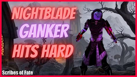 Eso Pvp Nightblade Ganker Deletes Everyone Scribes Of Fate Chapter