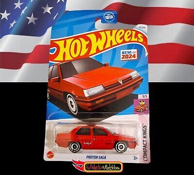 Hot Wheels Proton Saga Hw Compact Kings New International B