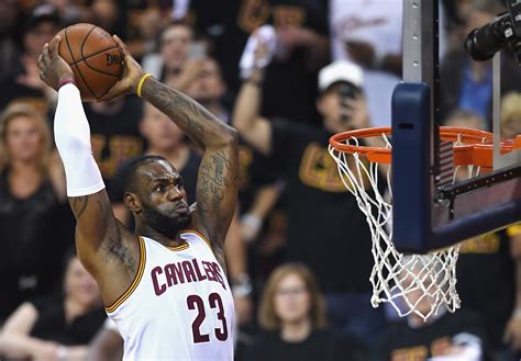 Lebron James Poses In New Cleveland Cavaliers Uniform