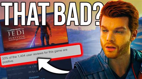 Is Star Wars Jedi Survivor That Bad Console Performance Review Youtube