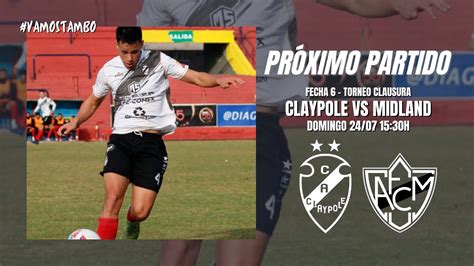 CLAYPOLE VS MIDLAND Fecha 25 Torneo Clausura Primera C YouTube