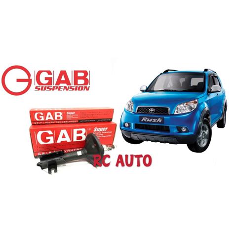 Gab Toyota Rush F Gas Super Premium Gab Absorber Shock Front Rear