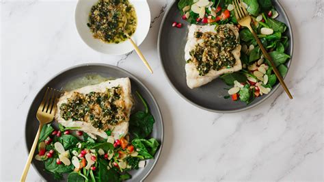 Pan Seared Grouper With Lemon Garlic Sauce Recipe