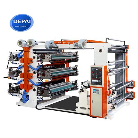 Color Non Woven Bag Flexo Printing Machine Flexographic Printing